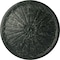 Ekena Millwork Brontes Ceiling Medallion (Fits Canopies up to 3 5/8"), 25 1/2"OD x 5 1/2"P, Painted Turtle Crackle CM25BRPTC - alternate 1
